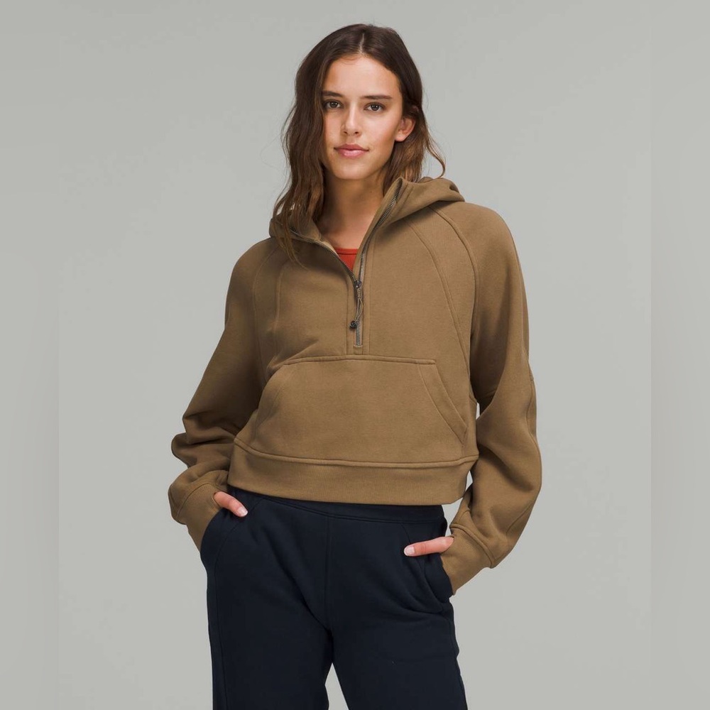 Lululemon Scuba Oversized Half Zip Hoodie - Artifact
